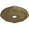 Ekena Millwork Heaton Medallion (Canopies up to 6 1/2"), 27 1/2"OD x 3 7/8"ID x 2 1/4"P, Mississippi Mud Crackle CM27HEMMC - alternate 3